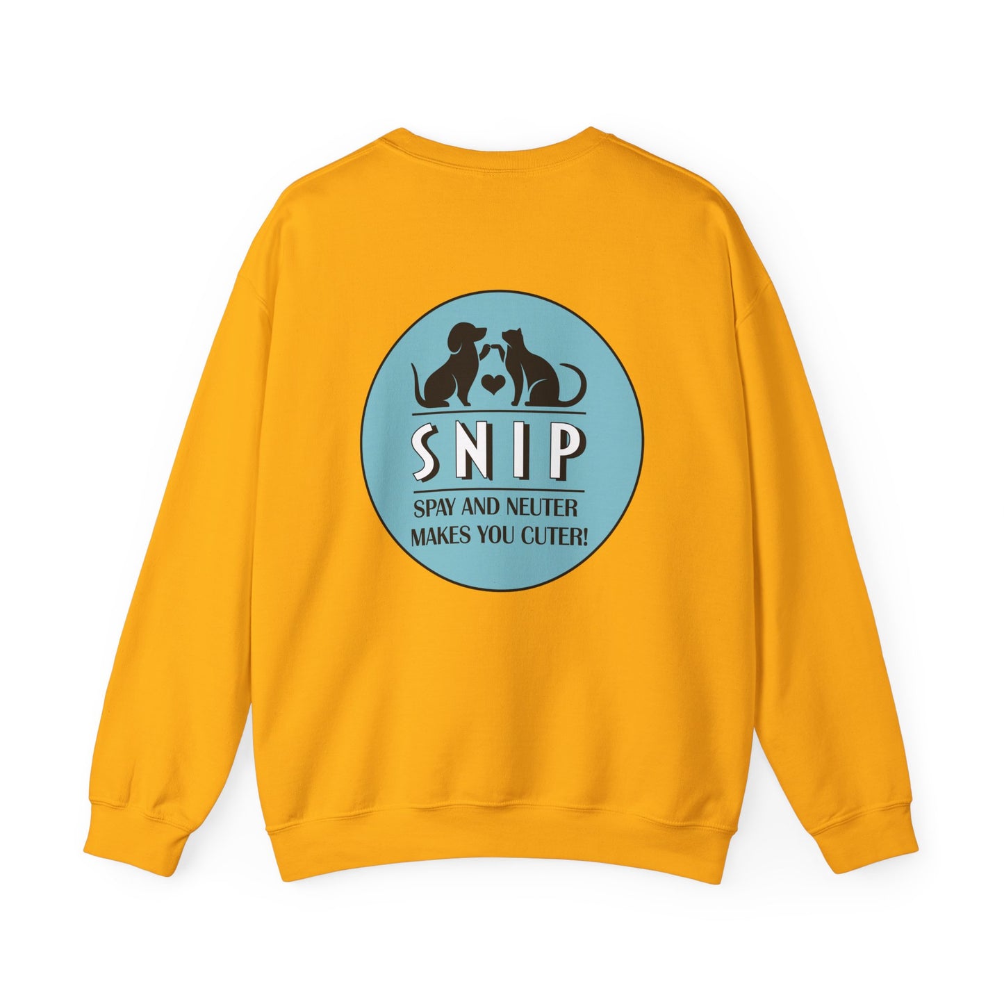 SNIP Unisex Sweatshirt - Support Spay Neuter Imperative Project of California