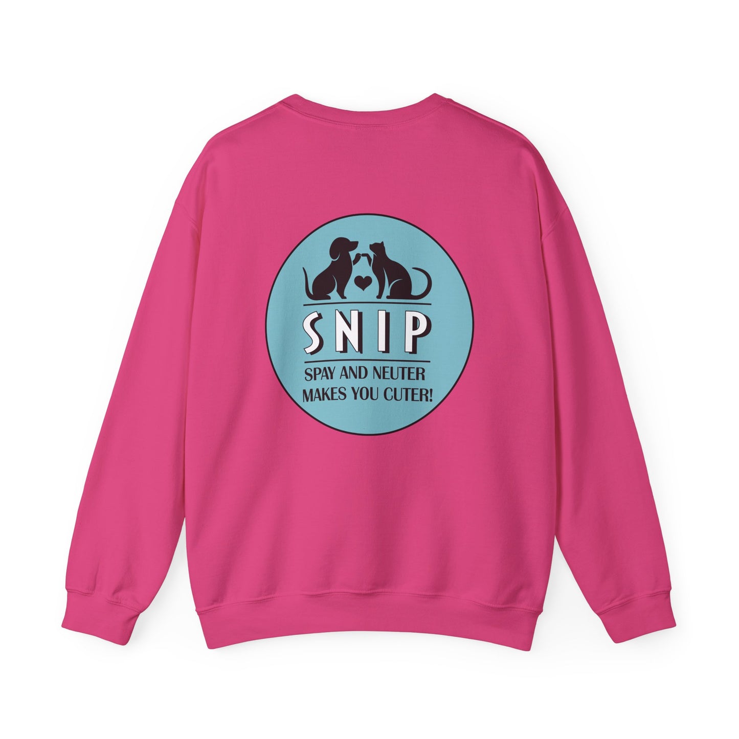 SNIP Unisex Sweatshirt - Support Spay Neuter Imperative Project of California