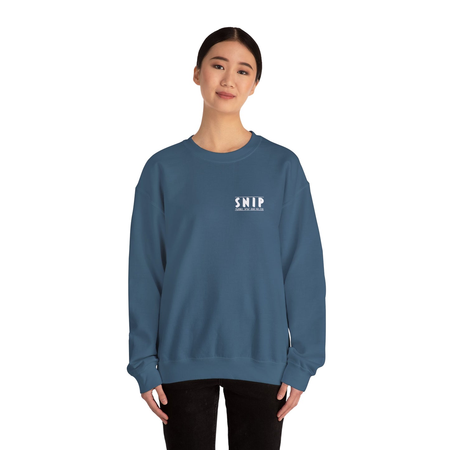 SNIP Logo - Unisex Heavy Blend™ Crewneck Sweatshirt