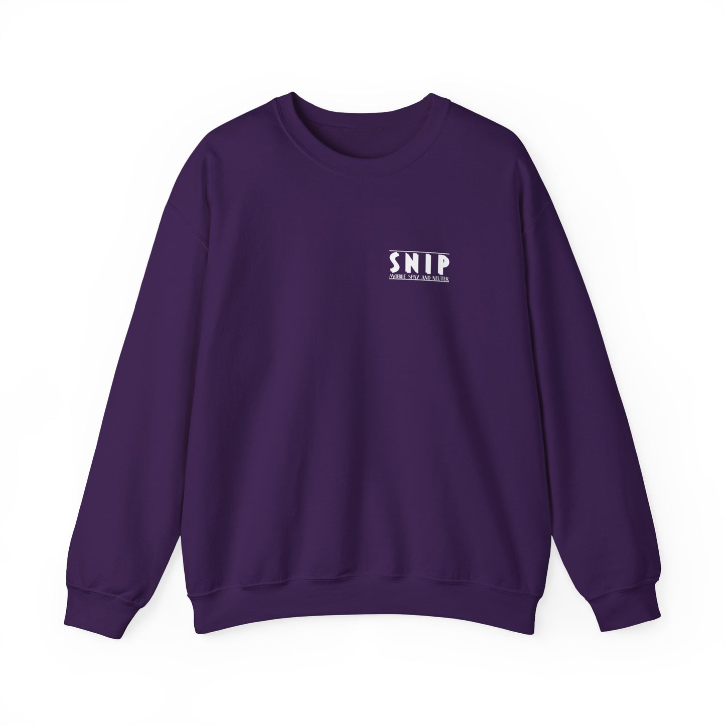SNIP Logo - Unisex Heavy Blend™ Crewneck Sweatshirt