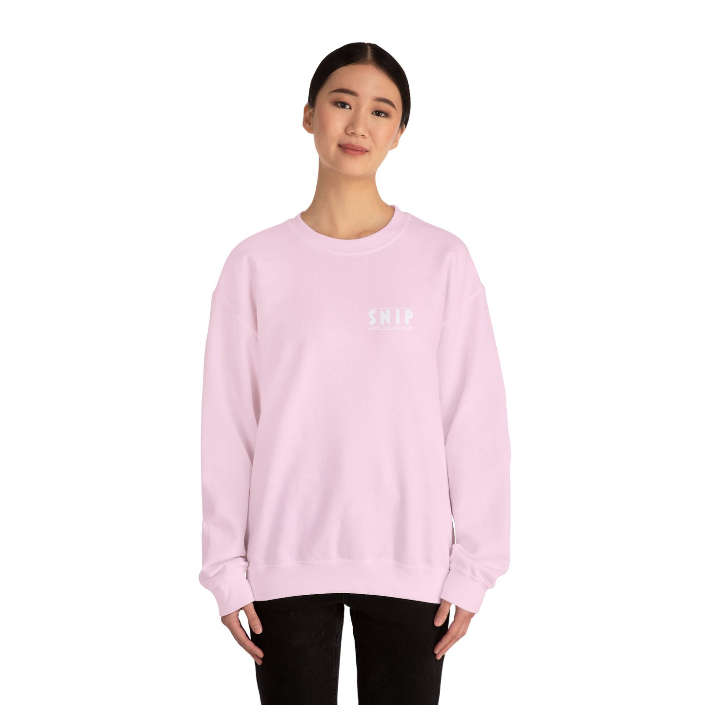 SNIP Logo - Unisex Heavy Blend™ Crewneck Sweatshirt