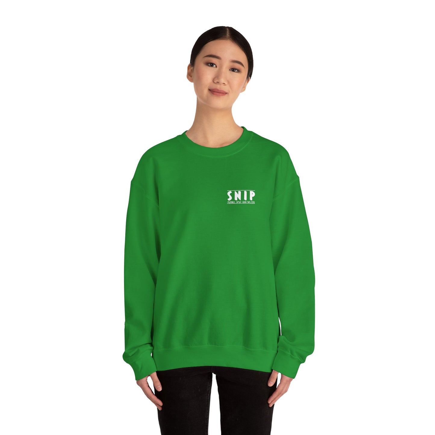 SNIP Logo - Unisex Heavy Blend™ Crewneck Sweatshirt