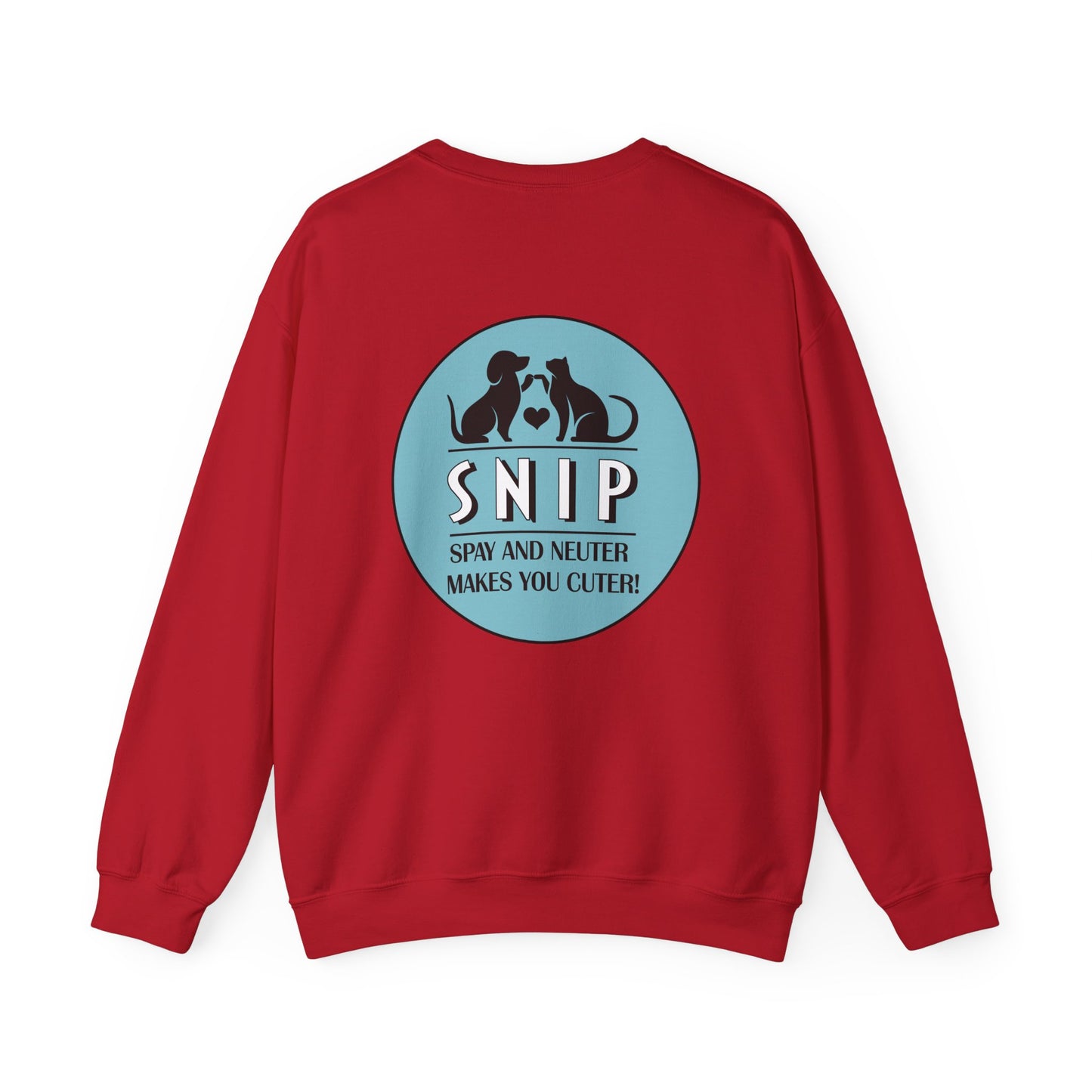 SNIP Logo - Unisex Heavy Blend™ Crewneck Sweatshirt