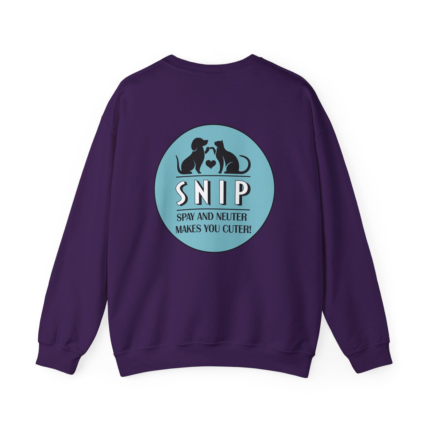 SNIP Logo - Unisex Heavy Blend™ Crewneck Sweatshirt
