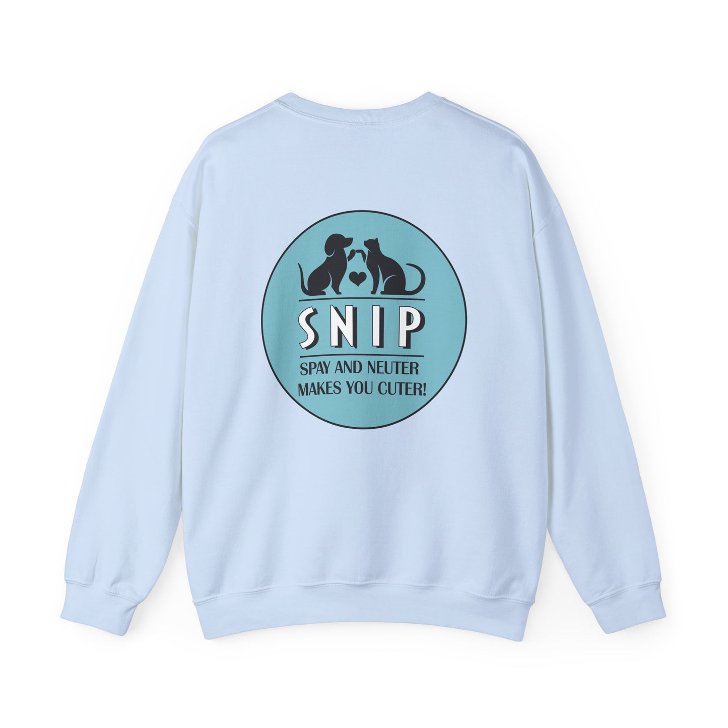 SNIP Logo - Unisex Heavy Blend™ Crewneck Sweatshirt