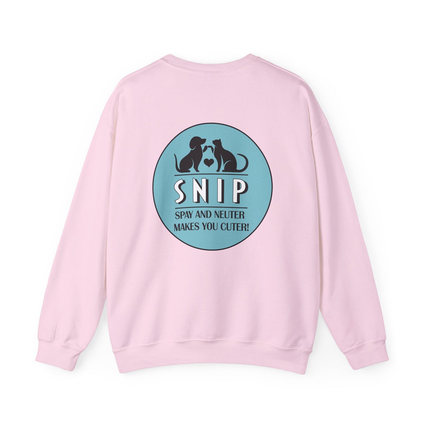 SNIP Logo - Unisex Heavy Blend™ Crewneck Sweatshirt