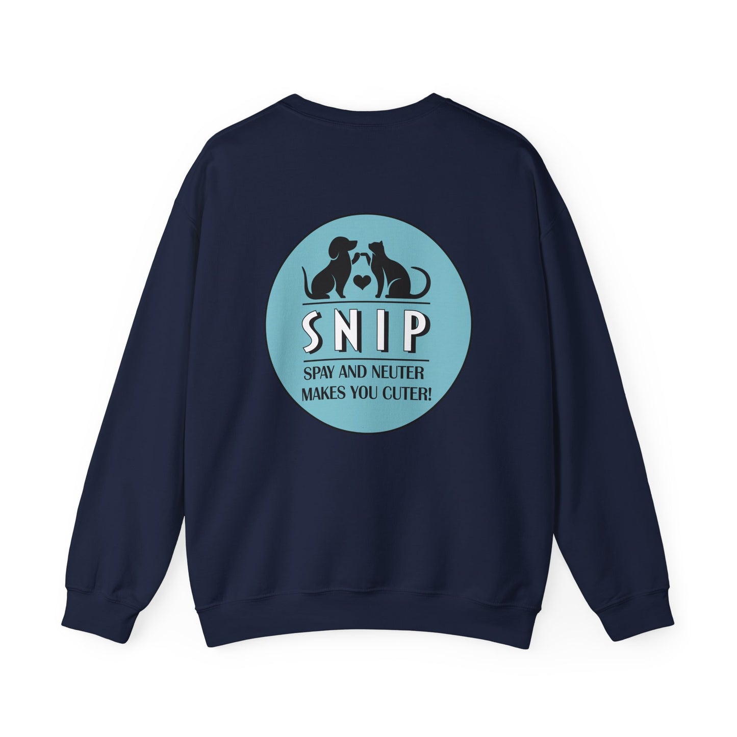 SNIP Logo - Unisex Heavy Blend™ Crewneck Sweatshirt