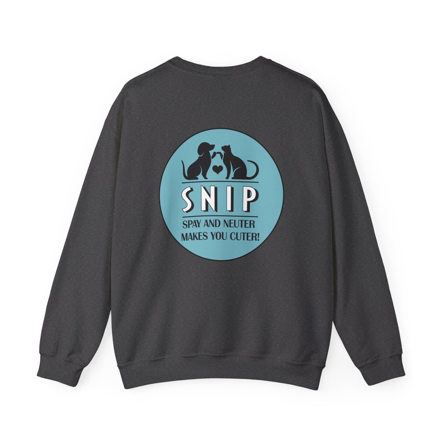 SNIP Logo - Unisex Heavy Blend™ Crewneck Sweatshirt