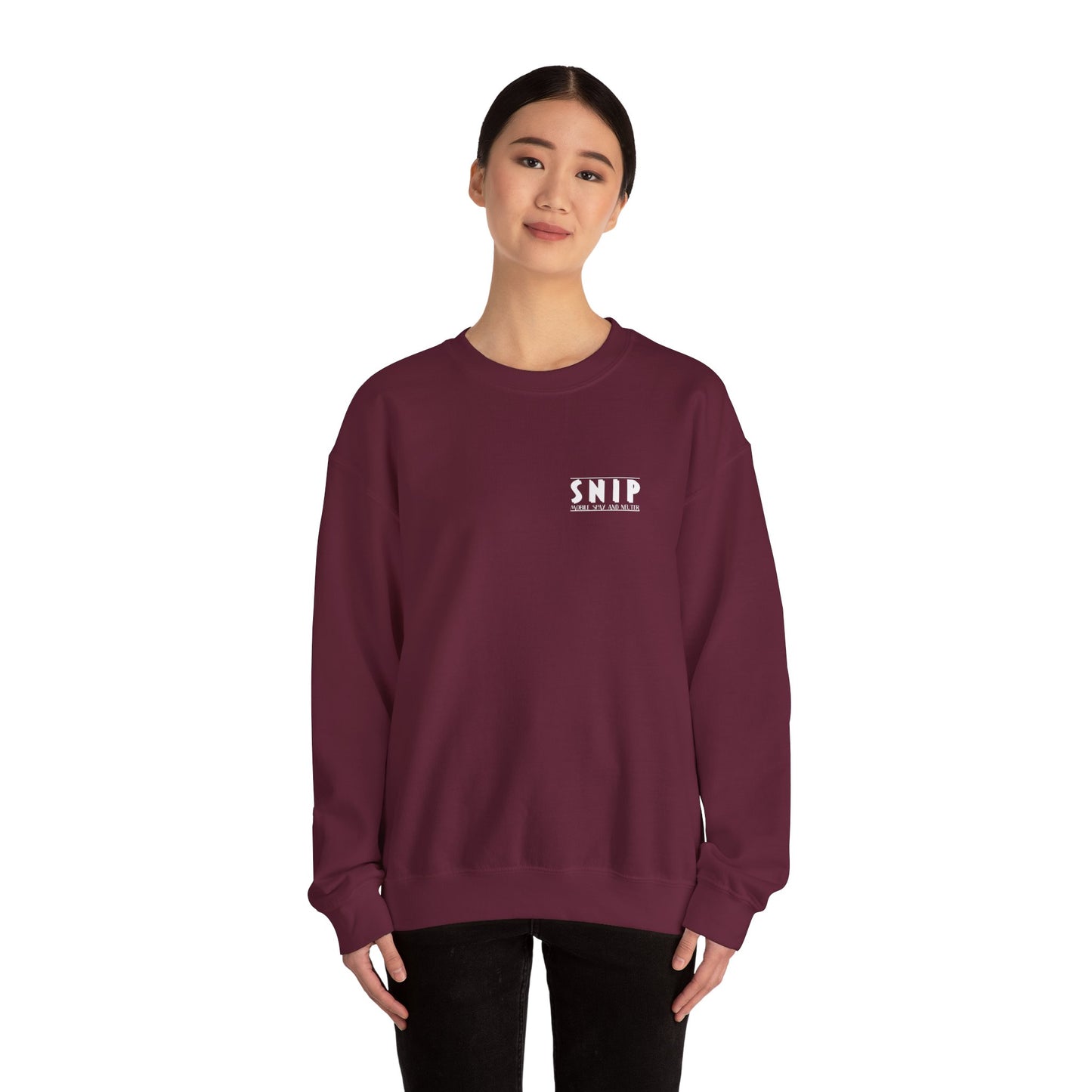 SNIP Logo - Unisex Heavy Blend™ Crewneck Sweatshirt