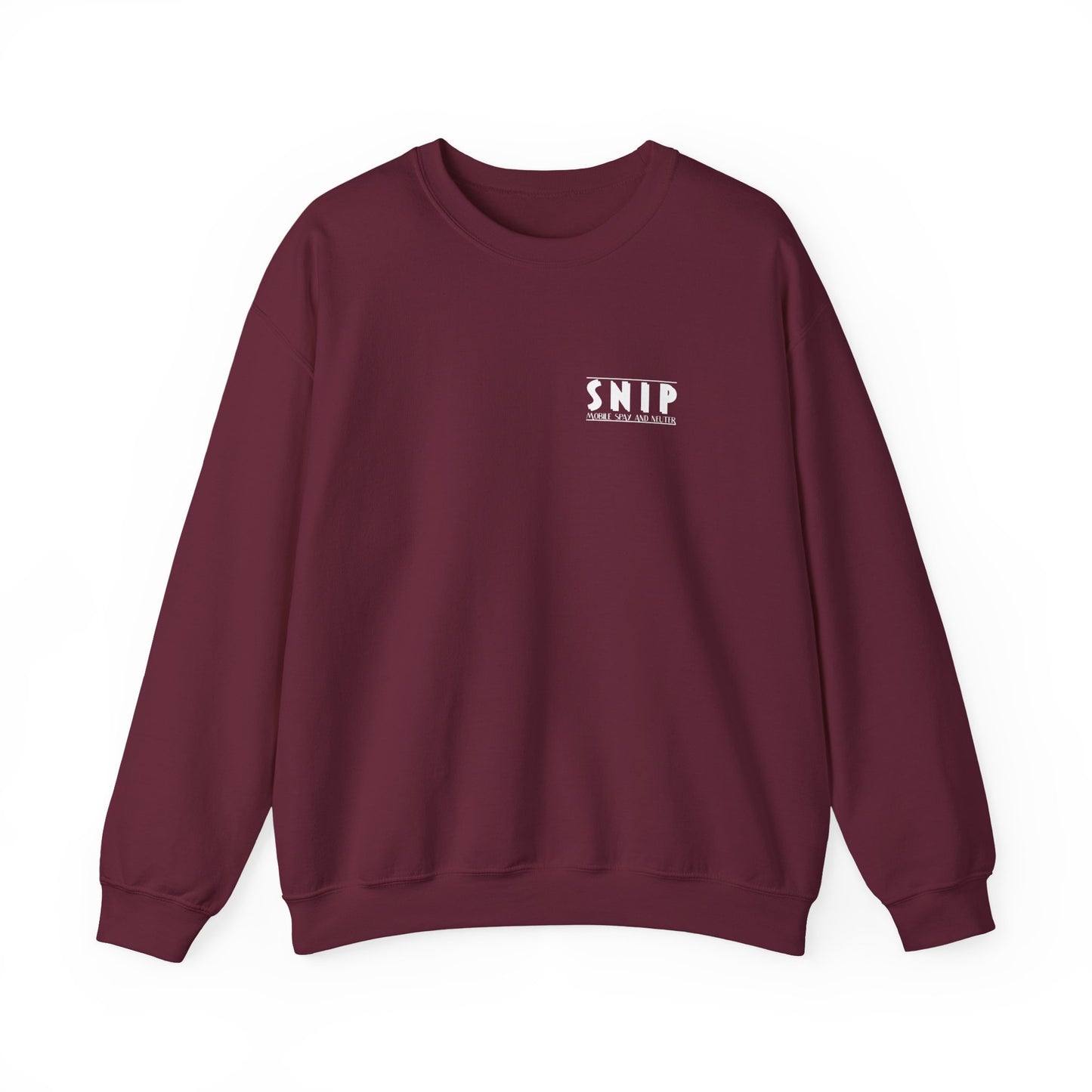 SNIP Logo - Unisex Heavy Blend™ Crewneck Sweatshirt