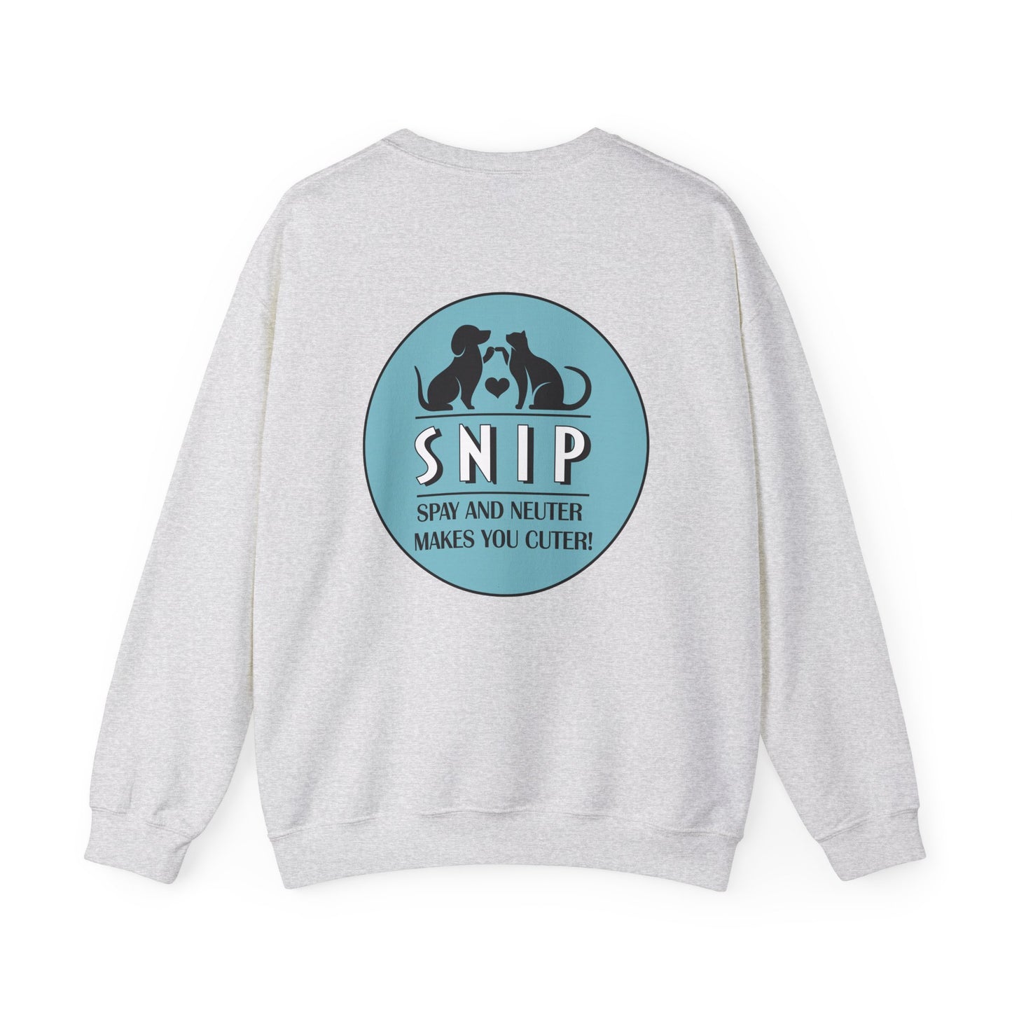 SNIP Logo - Unisex Heavy Blend™ Crewneck Sweatshirt