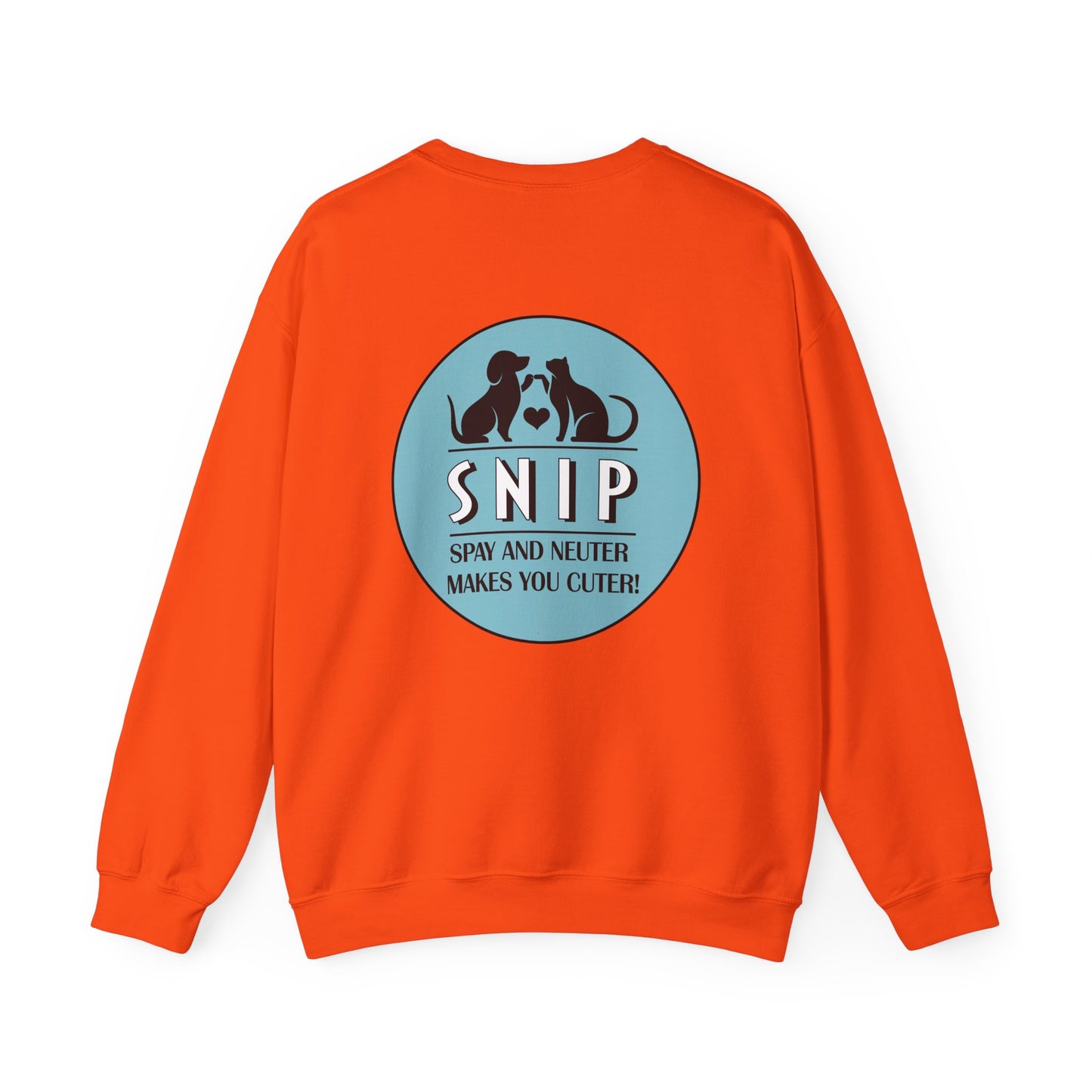 SNIP Logo - Unisex Heavy Blend™ Crewneck Sweatshirt