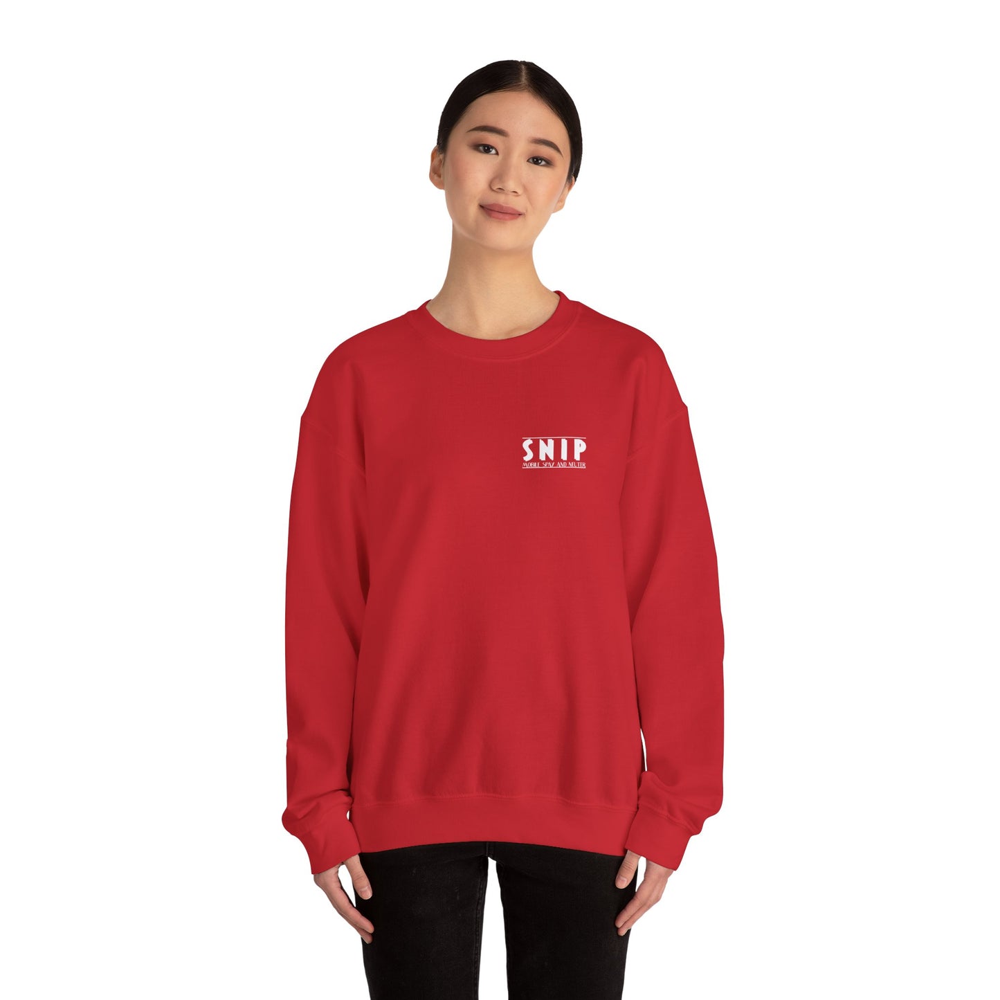 SNIP Logo - Unisex Heavy Blend™ Crewneck Sweatshirt