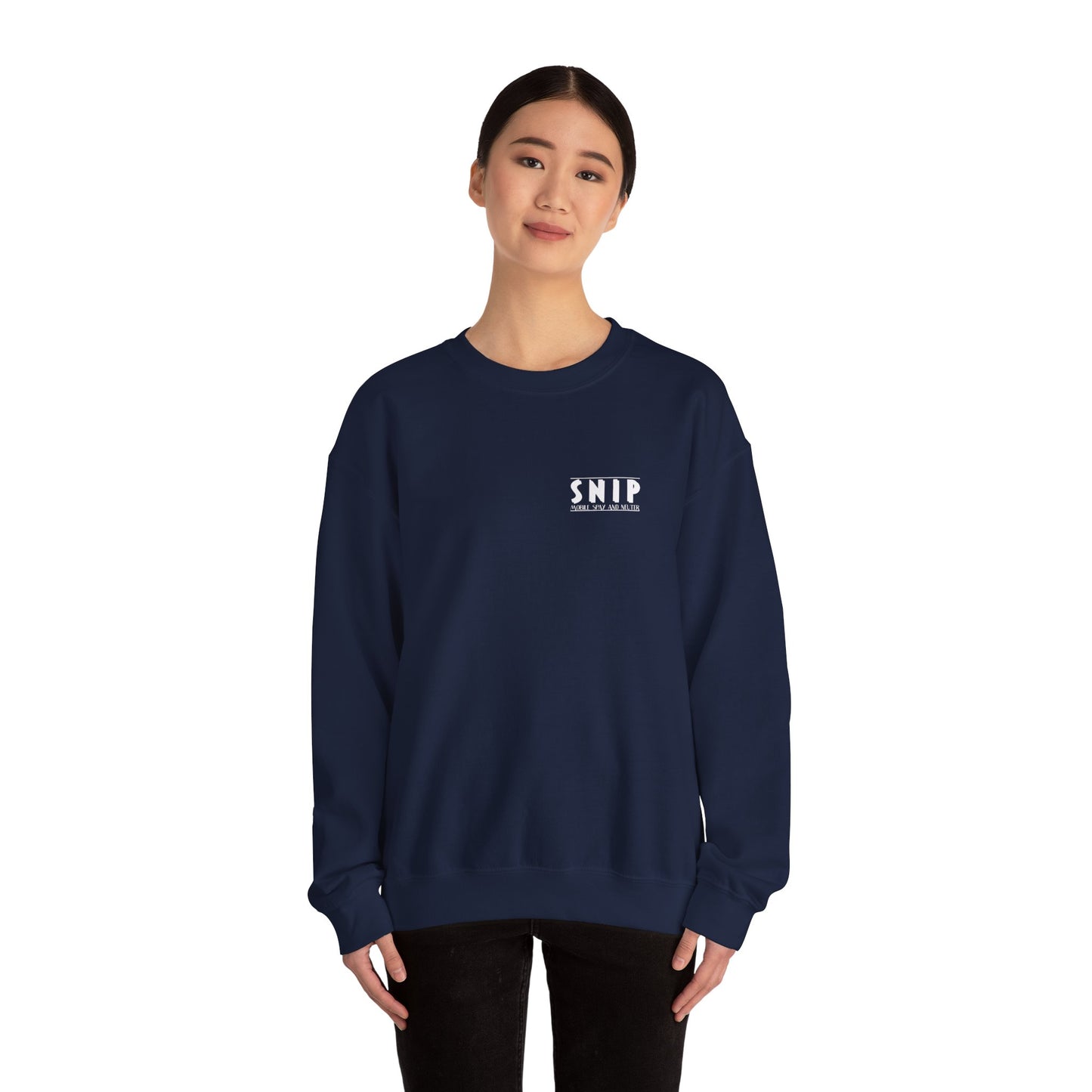 SNIP Logo - Unisex Heavy Blend™ Crewneck Sweatshirt