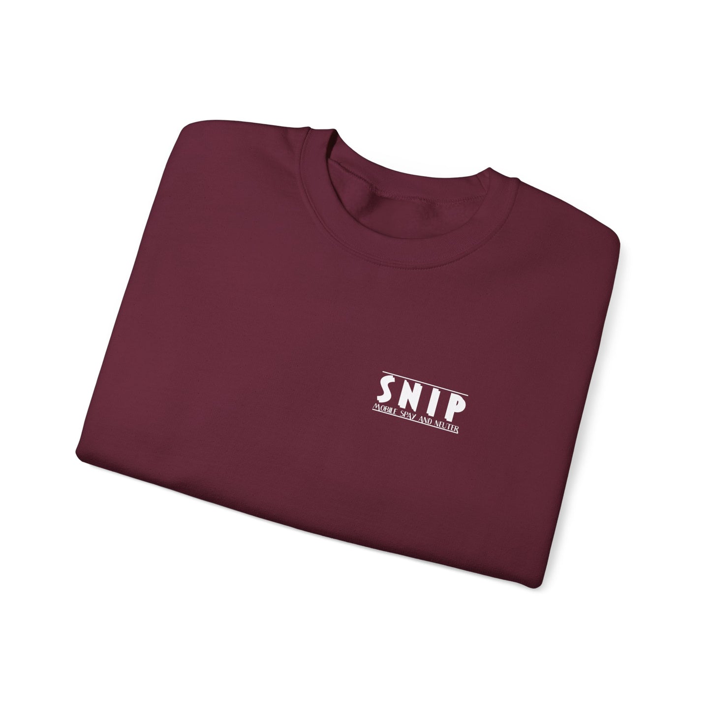 SNIP Logo - Unisex Heavy Blend™ Crewneck Sweatshirt