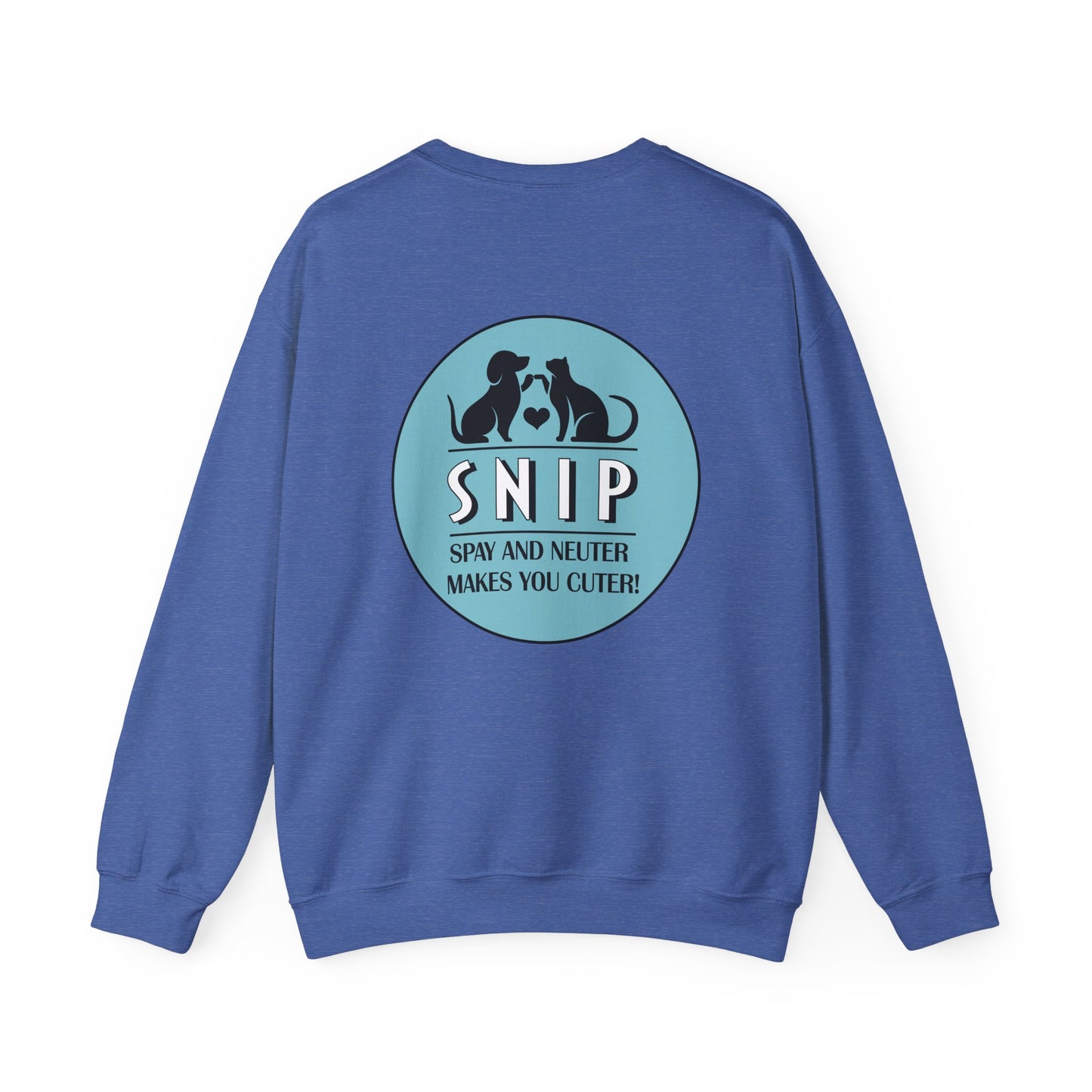 SNIP Unisex Sweatshirt - Support Spay Neuter Imperative Project of California