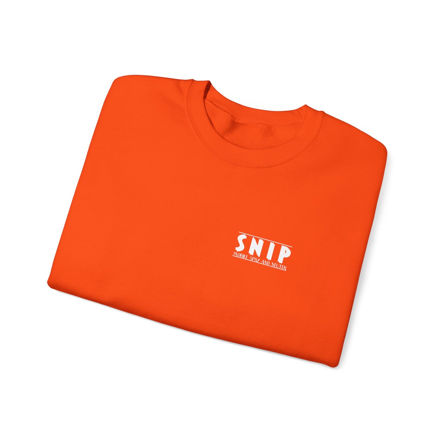 SNIP Logo - Unisex Heavy Blend™ Crewneck Sweatshirt