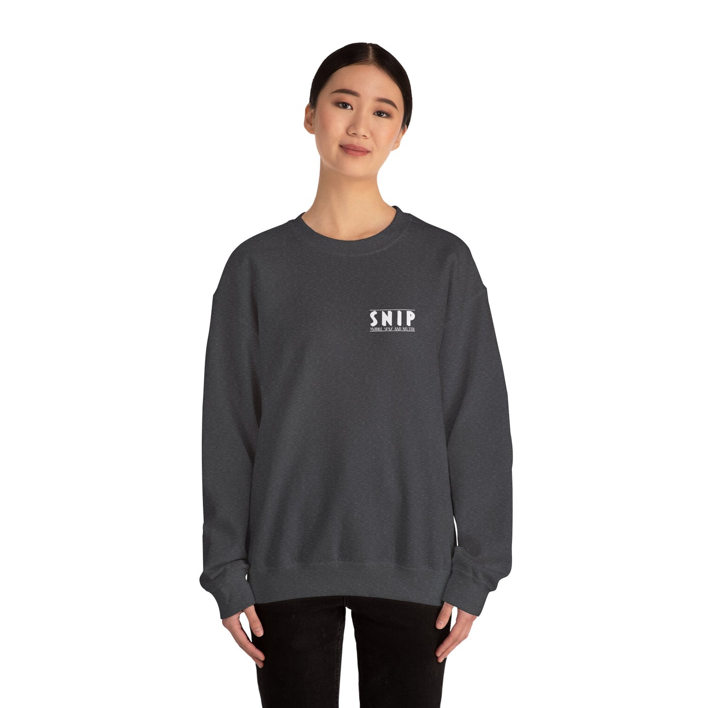 SNIP Logo - Unisex Heavy Blend™ Crewneck Sweatshirt
