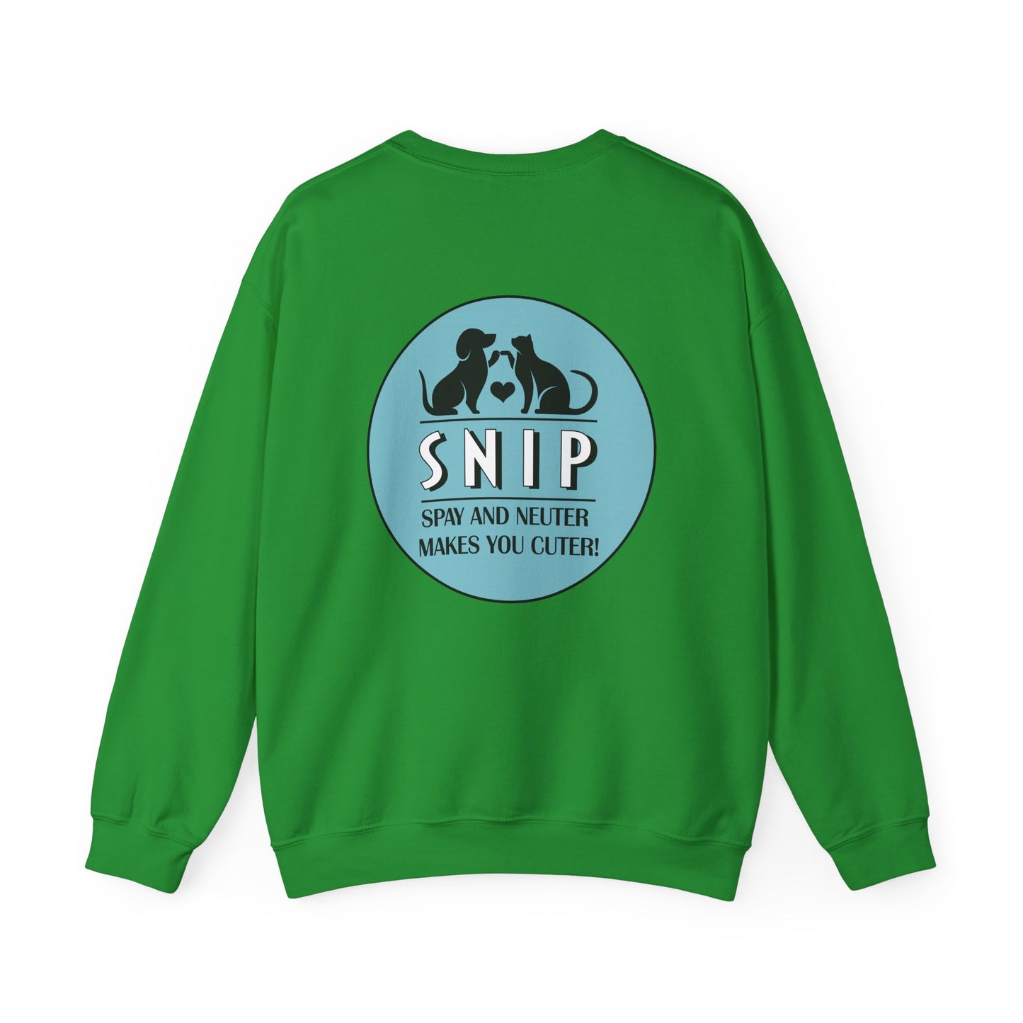SNIP Logo - Unisex Heavy Blend™ Crewneck Sweatshirt