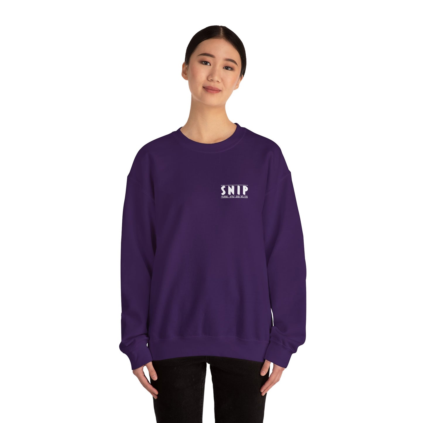 SNIP Logo - Unisex Heavy Blend™ Crewneck Sweatshirt