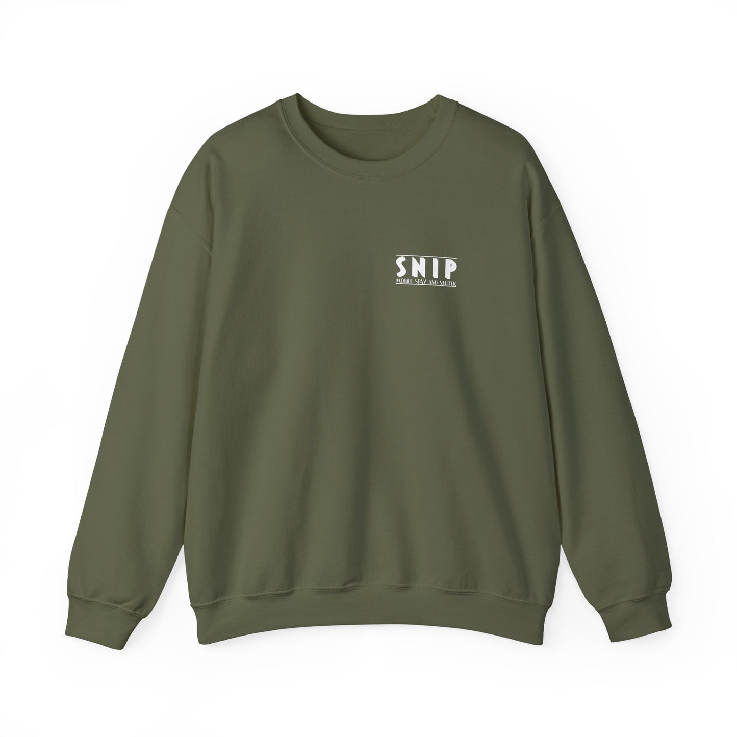 SNIP Logo - Unisex Heavy Blend™ Crewneck Sweatshirt
