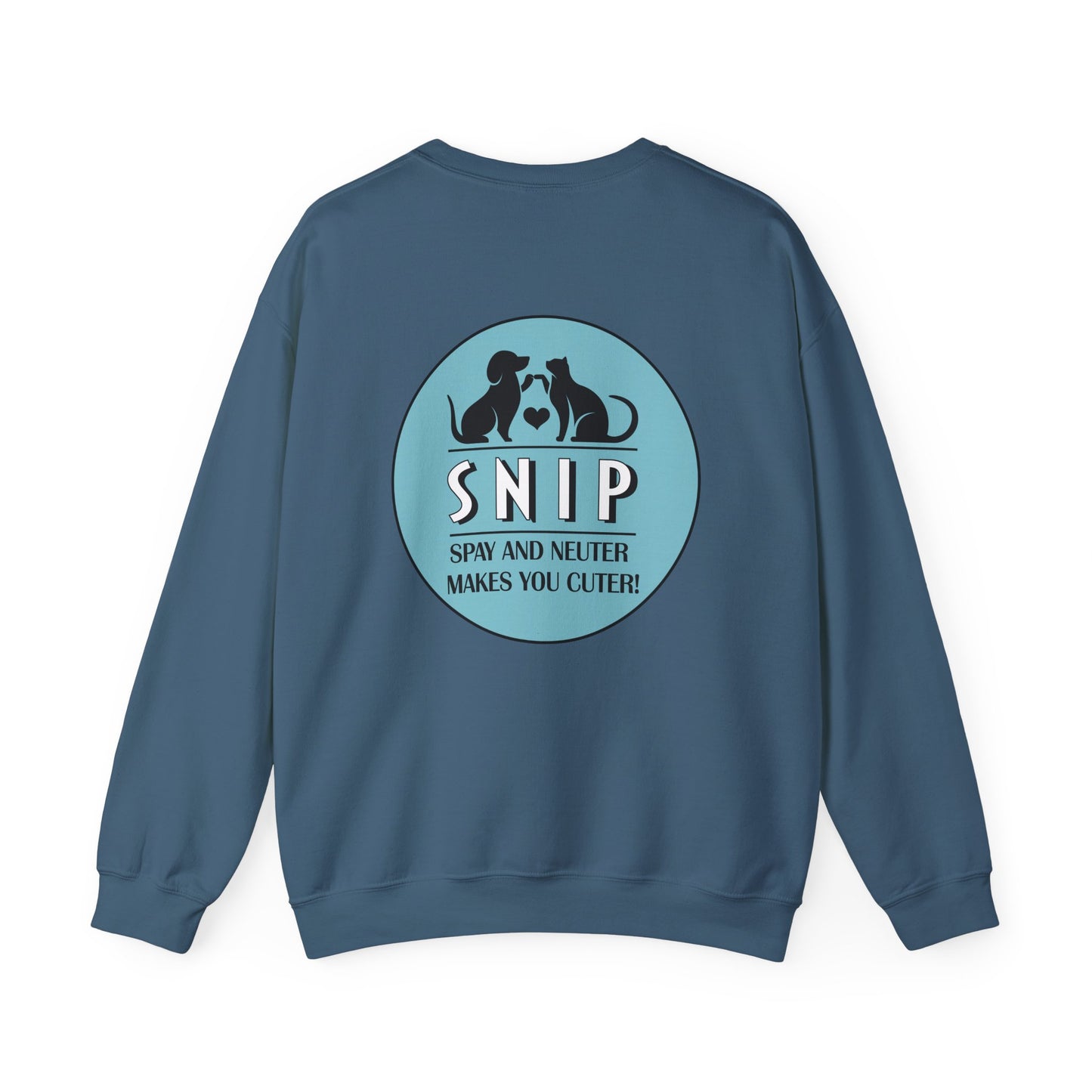 SNIP Logo - Unisex Heavy Blend™ Crewneck Sweatshirt