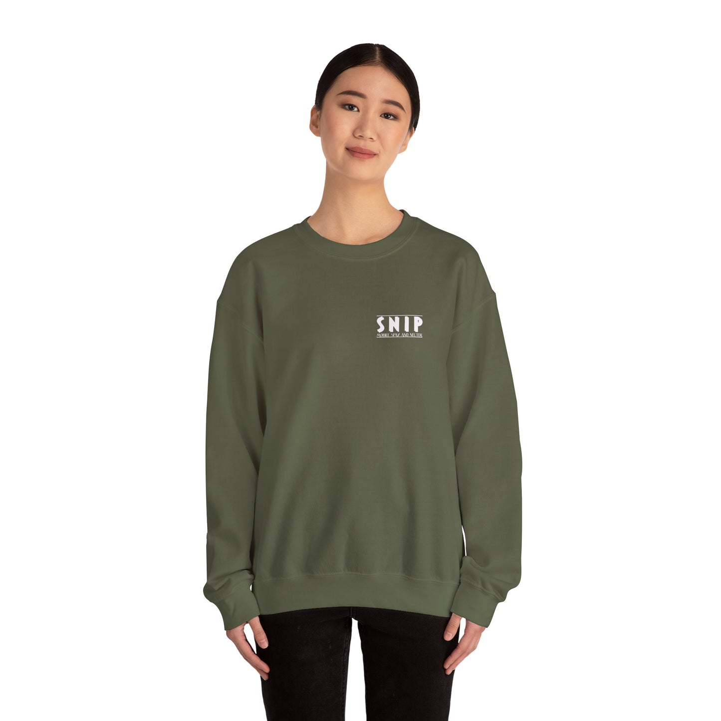 SNIP Logo - Unisex Heavy Blend™ Crewneck Sweatshirt