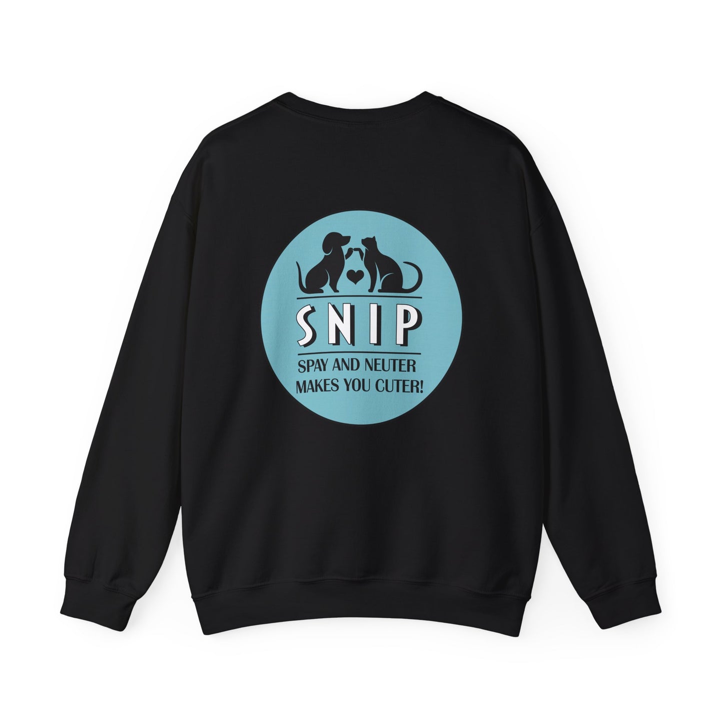 SNIP Logo - Unisex Heavy Blend™ Crewneck Sweatshirt