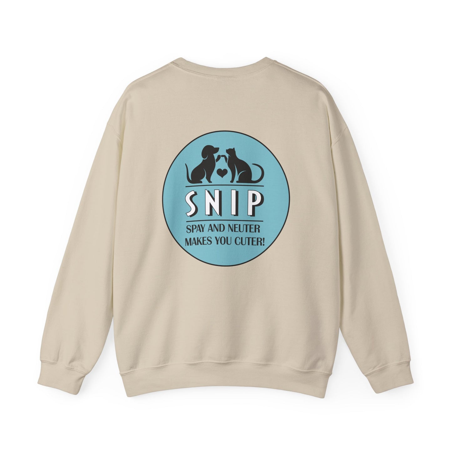 SNIP Logo - Unisex Heavy Blend™ Crewneck Sweatshirt